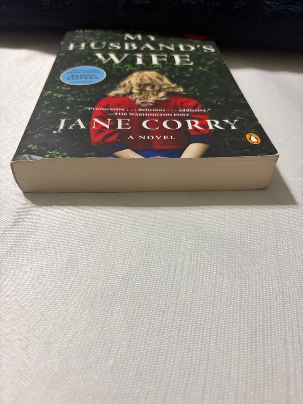 My Husband's Wife by Jane Corry — Red & Green Paperback Novel - Picture 6 of 11